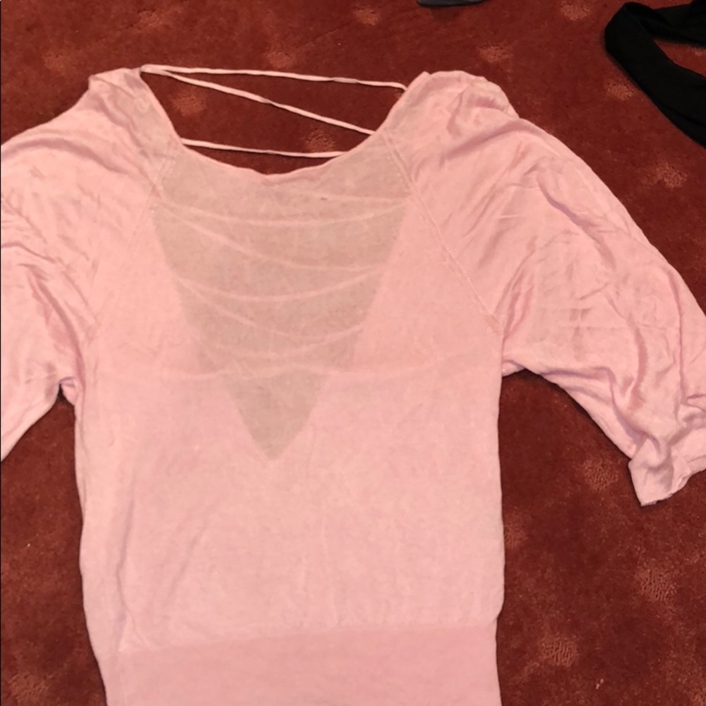 Open Back Shirt